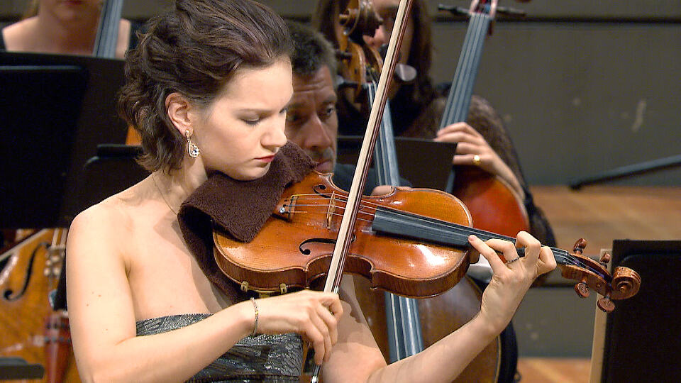 Tugan Sokhiev und Hilary Hahn